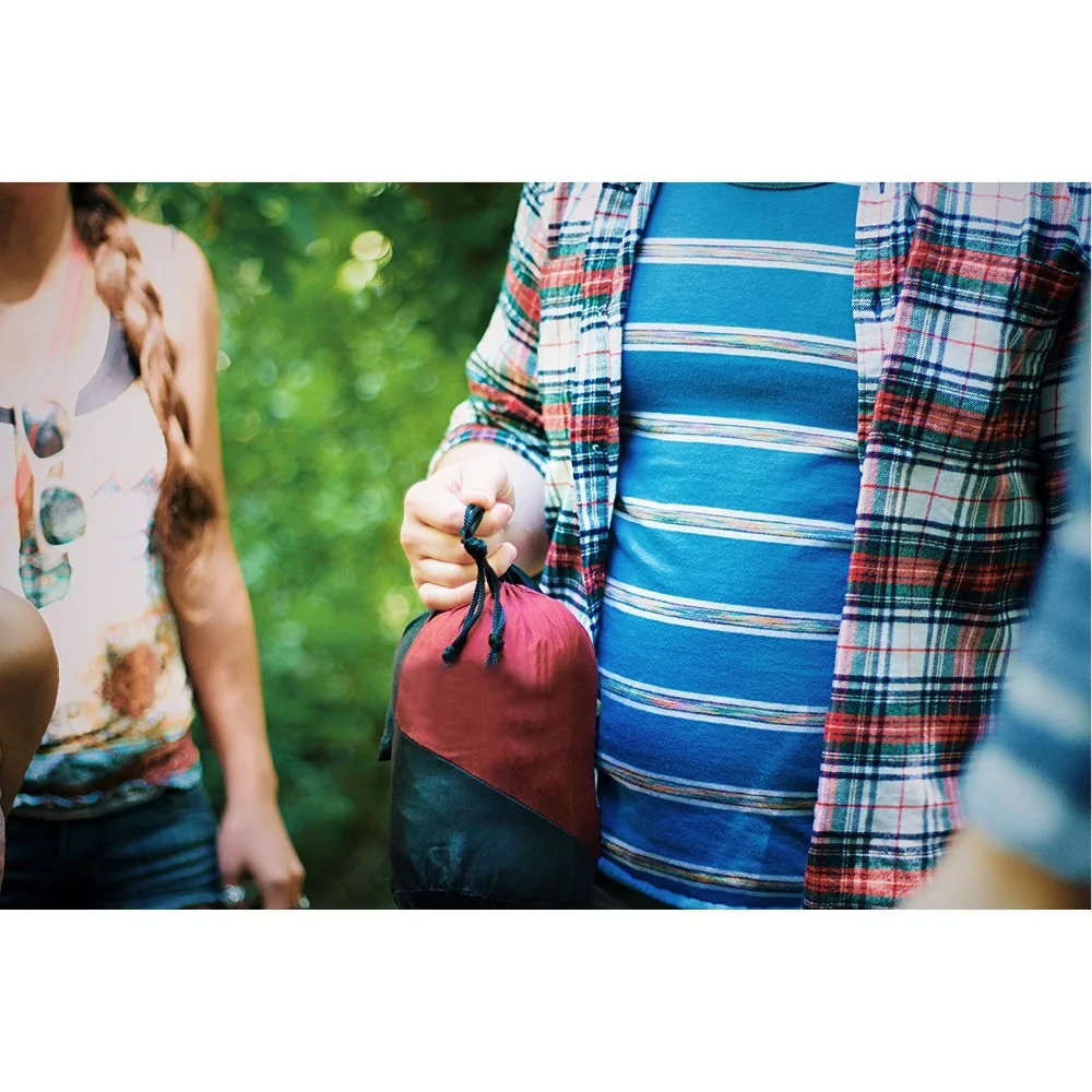 Двойной Сверхлегкий Кемпинг укрепительные ремешки на открытом воздухе