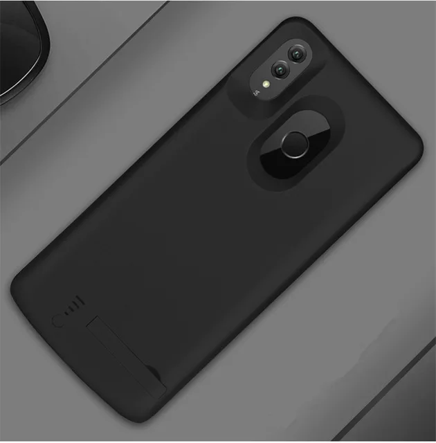 ZKFYS 6000mAh Портативное Ультра тонкое быстрое зарядное устройство для huawei Honor Note 10 чехол для зарядного устройства - Цвет: Черный