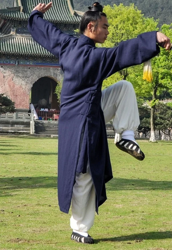 Высококачественная льняная одежда для мальчиков униформы Тай Чи кунг фу ушу