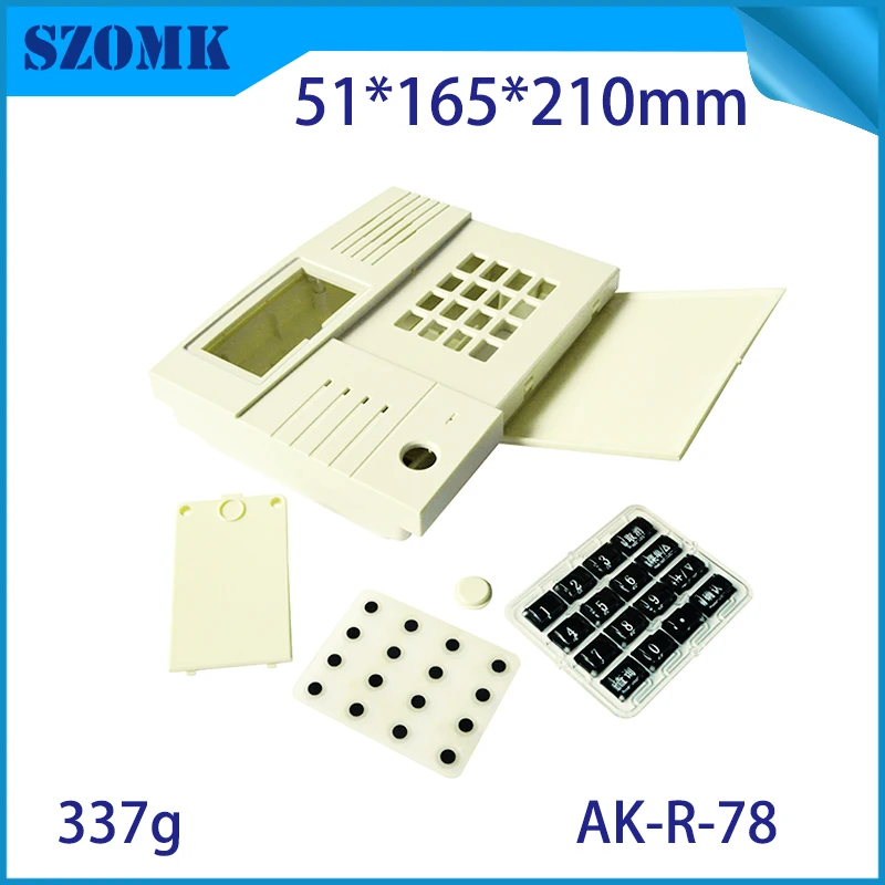 1 шт 51*165*210 мм szomk пластиковый электронный корпус для двери система сигнализации