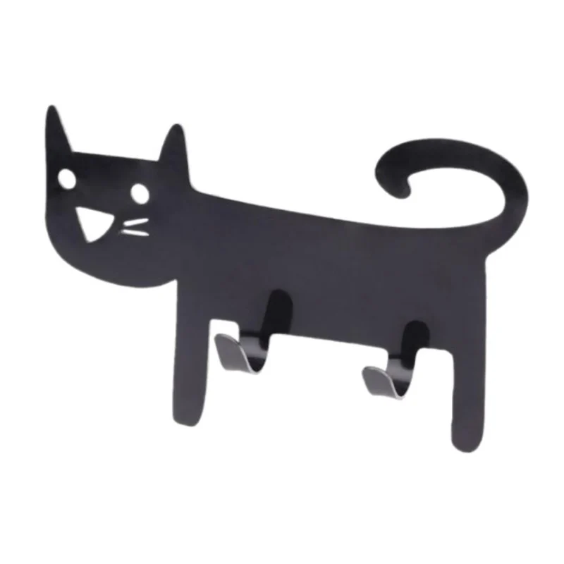 В форме кошки настенные крючки креативный холодильник магнитный держатель для