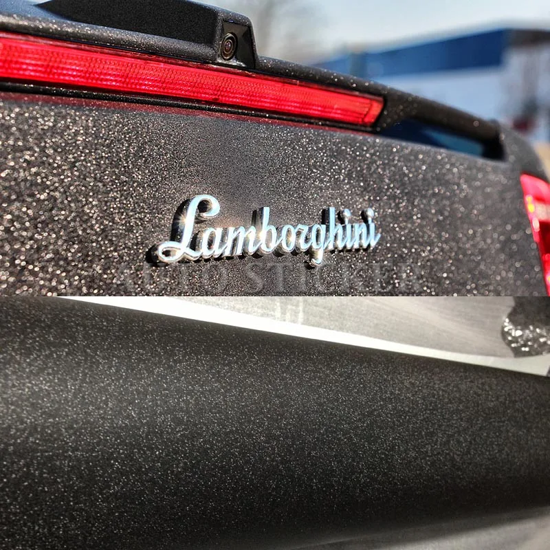 Матовая черная полировальная виниловая обертка блестящая перламутровая без