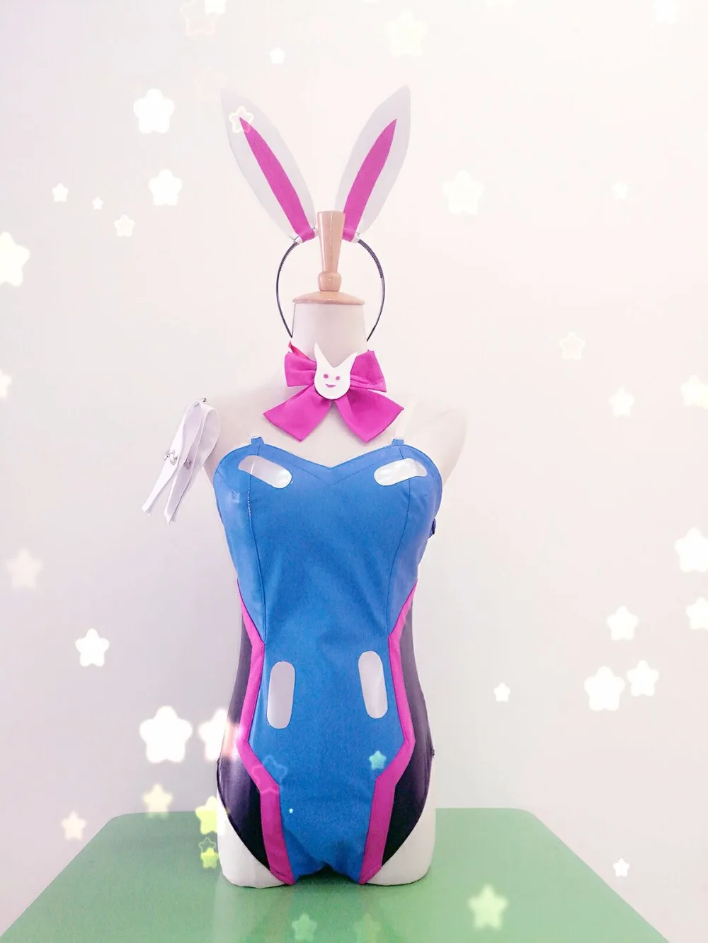 Фото OW DVA/униформа для девочек Костюм костюмированной вечеринки с кроликом