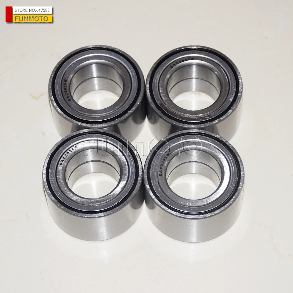 front wheel Hub bearing suit for CF500/CFX6/CF600   model is DAC305532W ,the parts no. is 30499-03080 one set include 4 pieces
