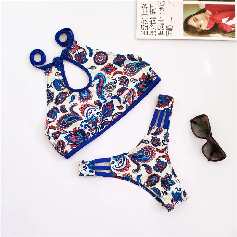 

2019 New Sexy Women High Waist Bikinis Swimwear Swimuit Female Retro Beachewear swimwear women swimsuit girls sexy bikini set