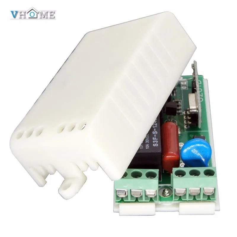 Беспроводной пульт дистанционного управления Vhome RF 433 Mhz 220 V переключатель