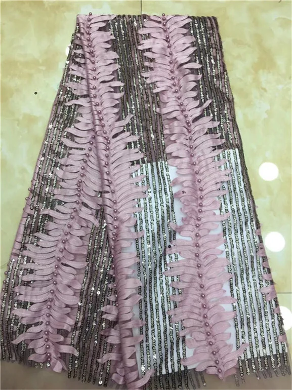 Новинка 2019 черное французское Африканское кружевное полотно высокое качество