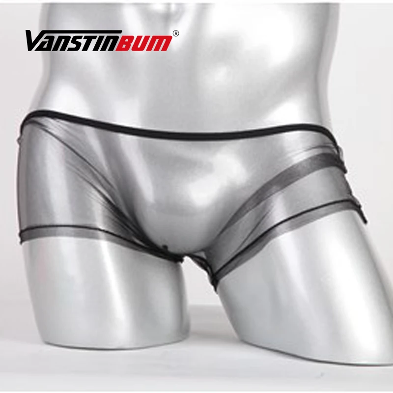 

Трусы-боксеры vanstinball мужские, прозрачные дышащие, из спандекса, с U-образным карманом