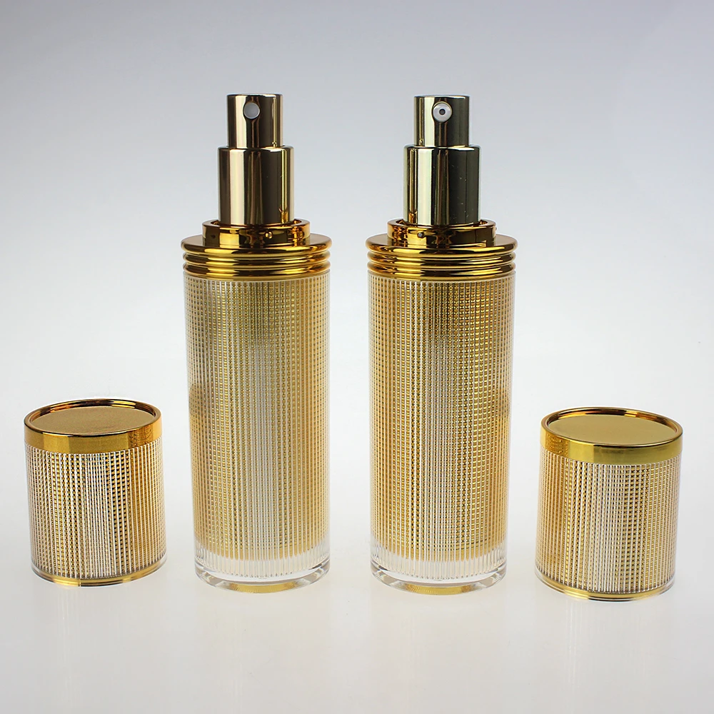 Роскошный лосьон для тела 40 мл Акриловая бутылочка парфюма контейнеры баночки