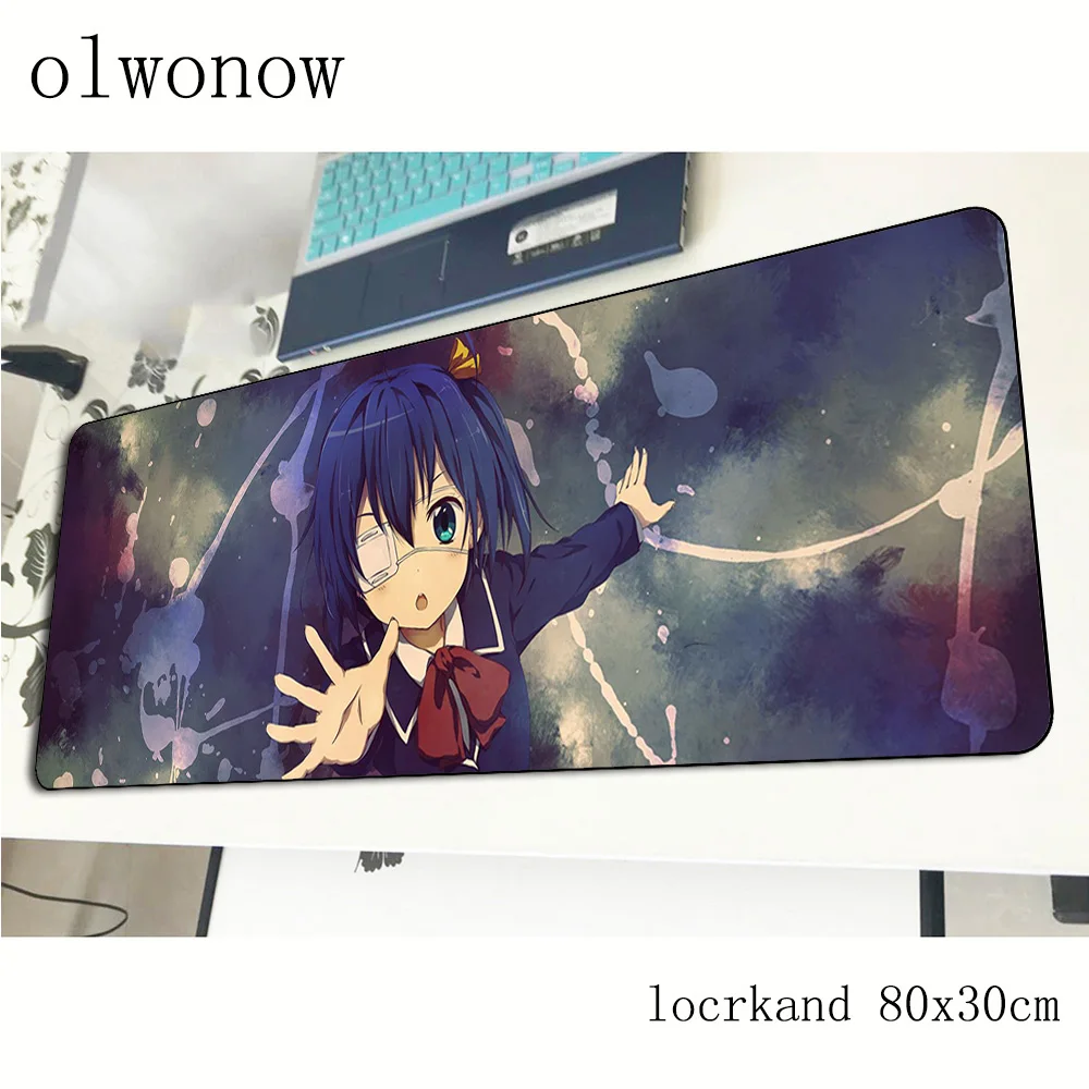 Chuunibyou demo koi ga shitai коврик для мыши 80x30 см игровой геймер персональный компьютерный
