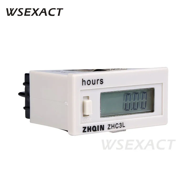 Счётчики 100 220VAC 4 30VDC цифровые счетчики 6 цифр 0 999999 48*24 мм 99999 9 h 99h59m59s 9999h59m 9999d23h ZHC3L