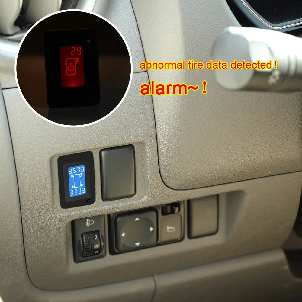 CARCHET автомобильный TPMS система контроля давления в шинах для Toyota авто