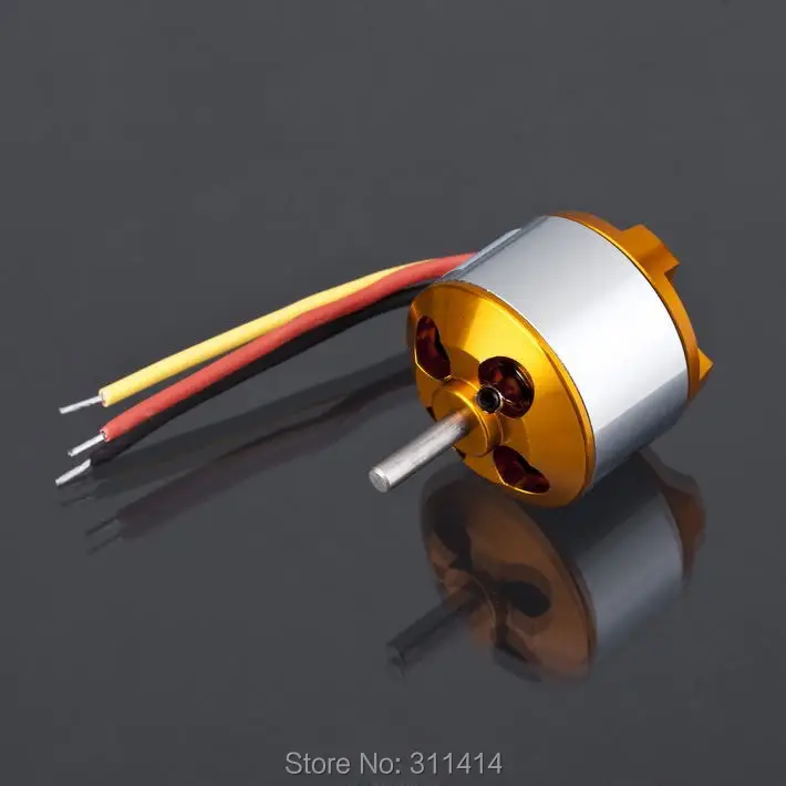 2 шт./лот Новый A2212 2200KV 6T бесщеточный Outrunner мотор с креплением для RC самолета коптер