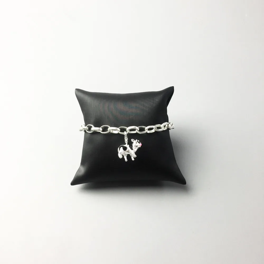 Женское колье чокер серебристого цвета|brand charm|charm brandcow charm |