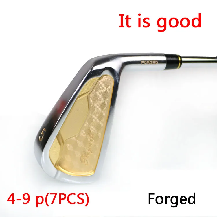 Бесплатная доставка мужские клюшки для гольфа набор железа стальной гибкий S /R 4 9