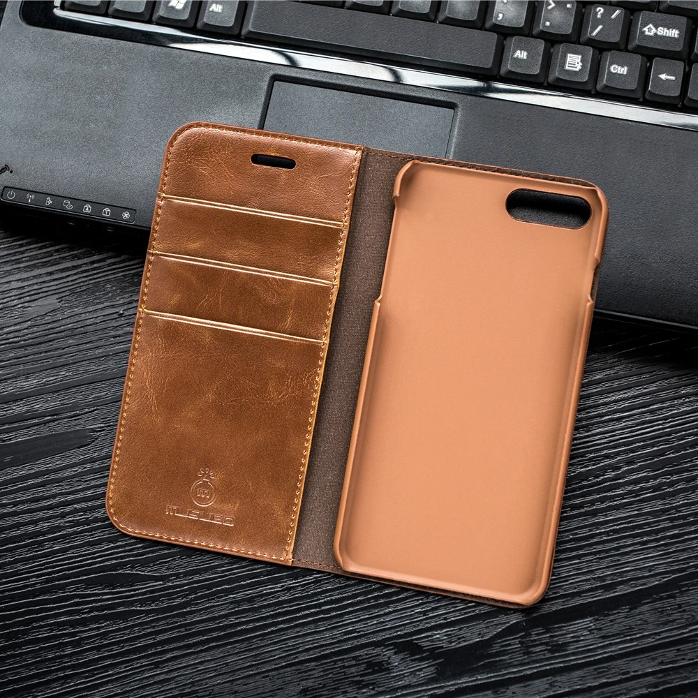 Роскошный кожаный чехол для телефона iphone X XS XR чехол-кошелек с отделением карт