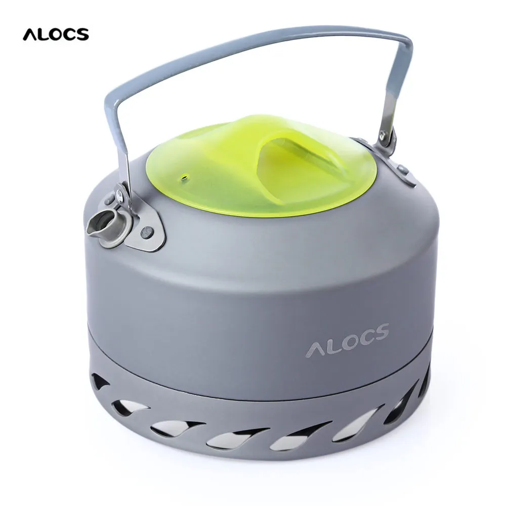 ALOCS CW K07 0.9L Алюминий сплав собрались энергии Чай чайник с сеткой мешок для