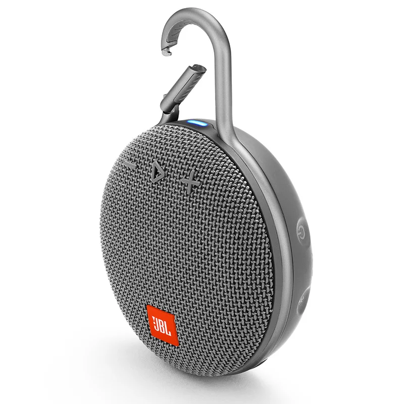 JBL Clip 3 динамик беспроводной Bluetooth потоковый IPX7 водонепроницаемый 1000 mAh перезаряжаемый мини портативный, для уличного спорта динамик телефон - Цвет: gray