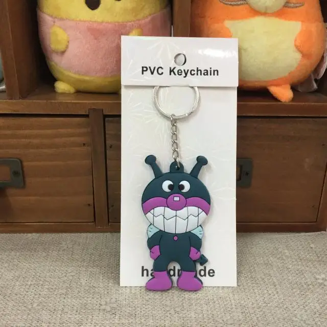 Брелок IVYYE Anpanman держатель для ключей с рисунком из искусственного ПВХ милый