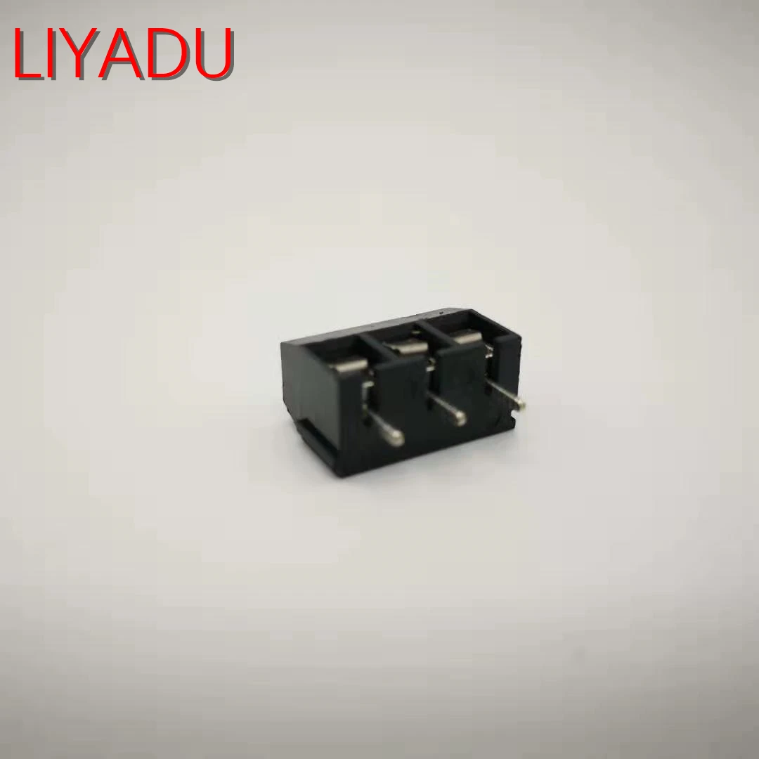 100 шт./лот KF301-3P Сращивание, винтовой Тип PCB расстояние 5,0 соединительные клеммы, терминал синий/зеленый/черный kf301