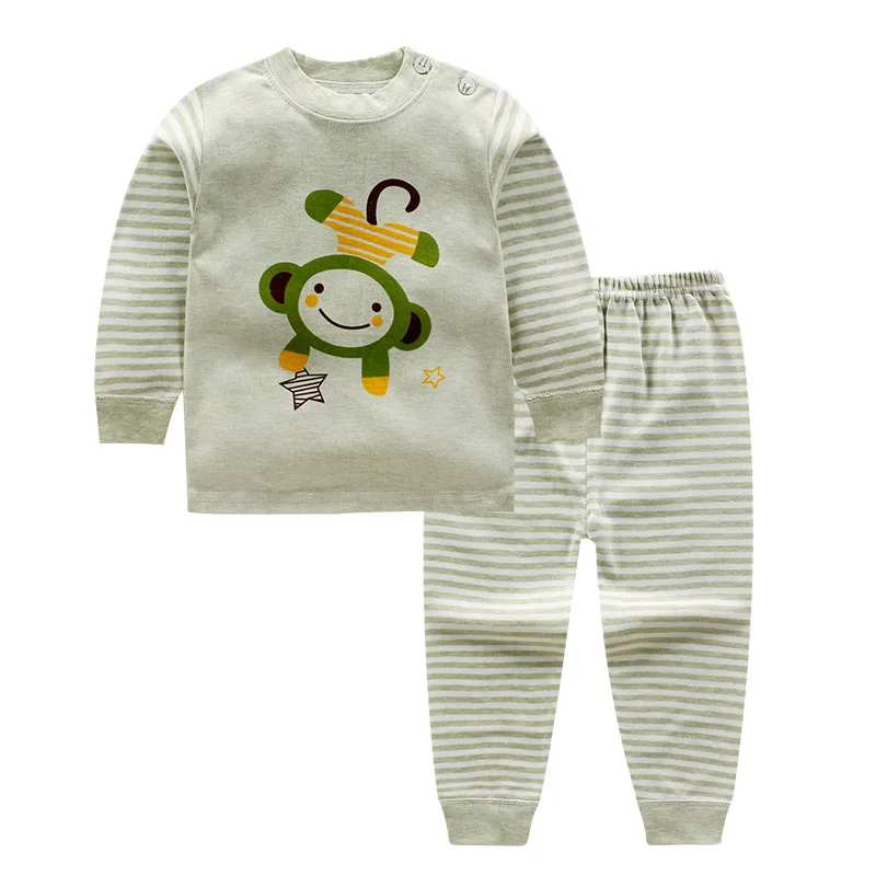 2018 New Baby Girls Clothing Sets Cotton Kids Clothes Long Sleeve Shirt + Pants Suit Boys Cartoon | Детская одежда и обувь