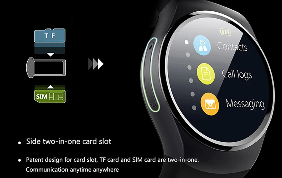KW18 Смарт-часы для мужчин Bluetooth рекордер вызовов Smartwatch для женщин полный экран монитор сердечного ритма трекер сна поддержка SIM TF карта