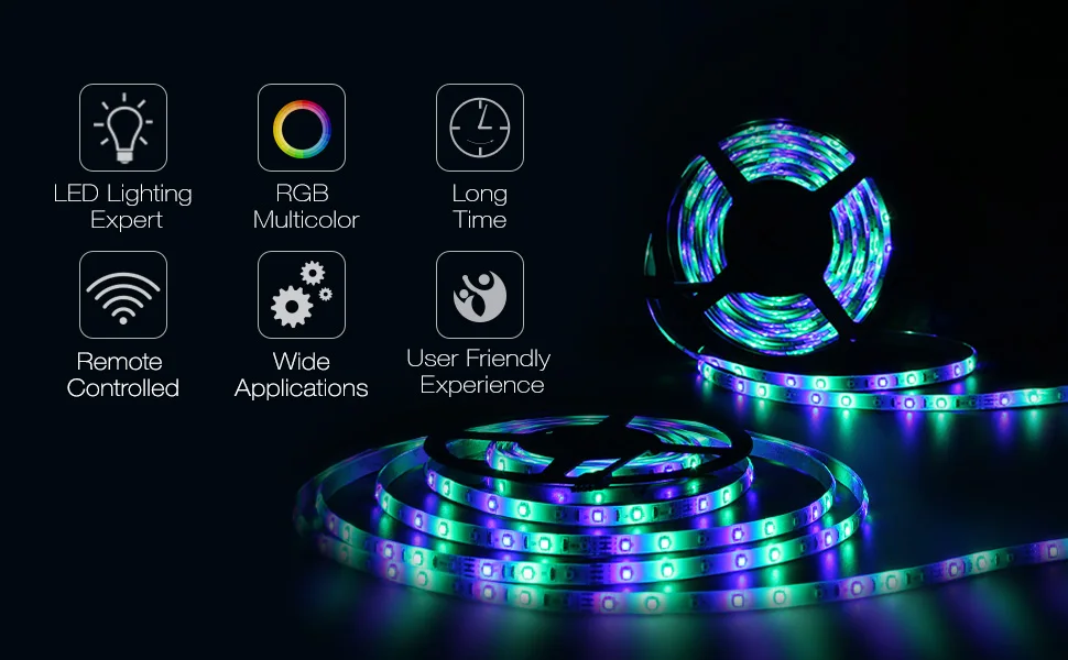 RGB светодиодный светильник s SMD 3528 5 м 300 светодиодный s DC 12 В водонепроницаемый уличный светильник для уличного сада, гибкая лампа, сказочный светильник