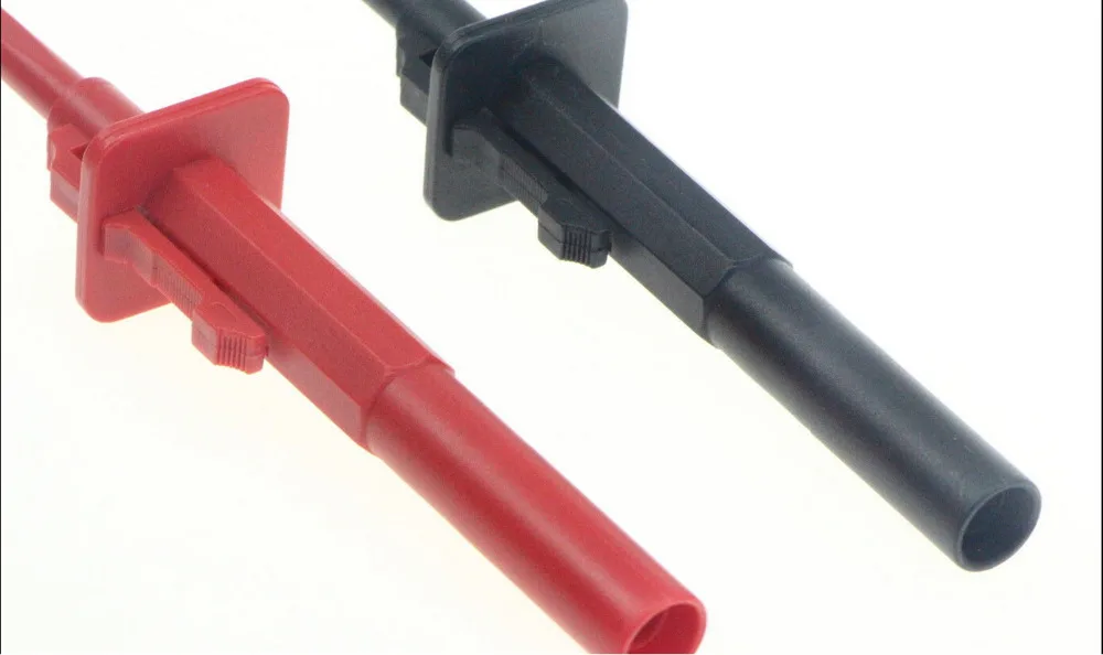 Зажим для проверки безопасности с 4 мм зажимом подключения к розетке можно легко