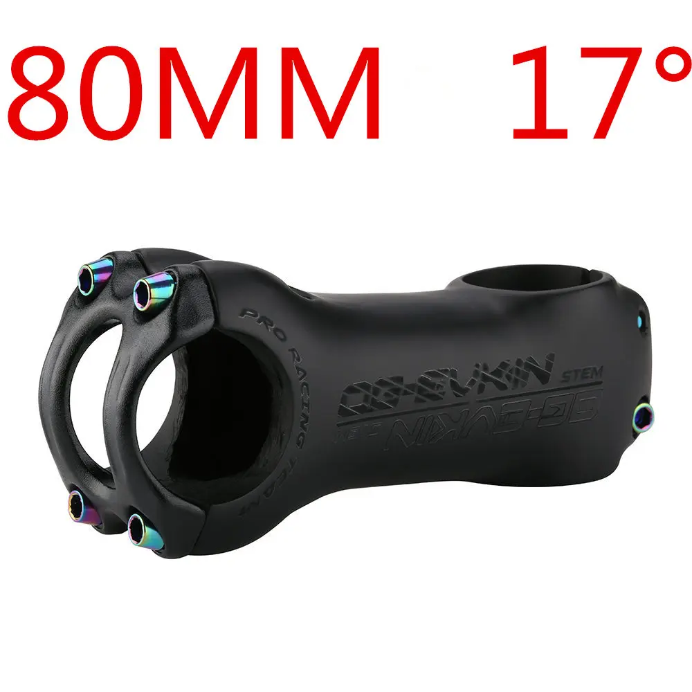 17-Degree-80MM OG-EVKIN SM-004 T1000 углеродный MTB велосипедный стержень 6/17 градусов 28,6 мм руль титановый углеродный дорожный велосипед велосипедный стержень Potencia - Цвет: 17-Degree-80MM