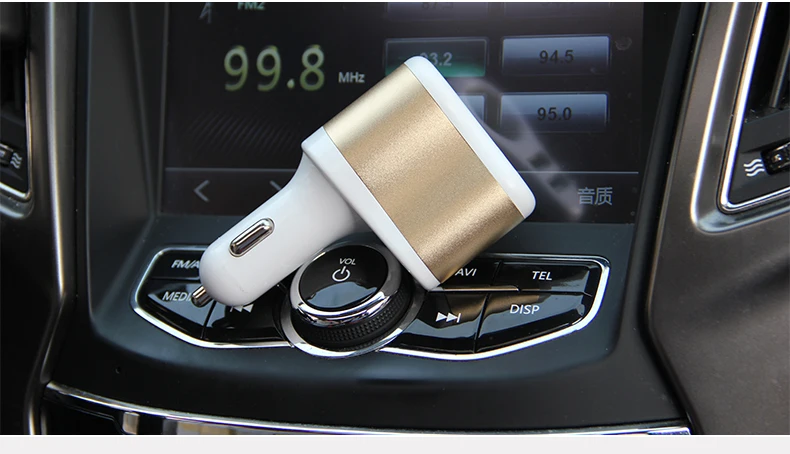 Автомобильное зарядное устройство с двумя usb-портами, быстрая зарядка, 5 В, 3,1 А, адаптер питания, прикуриватель, разветвитель, зарядное устройство для мобильного телефона s