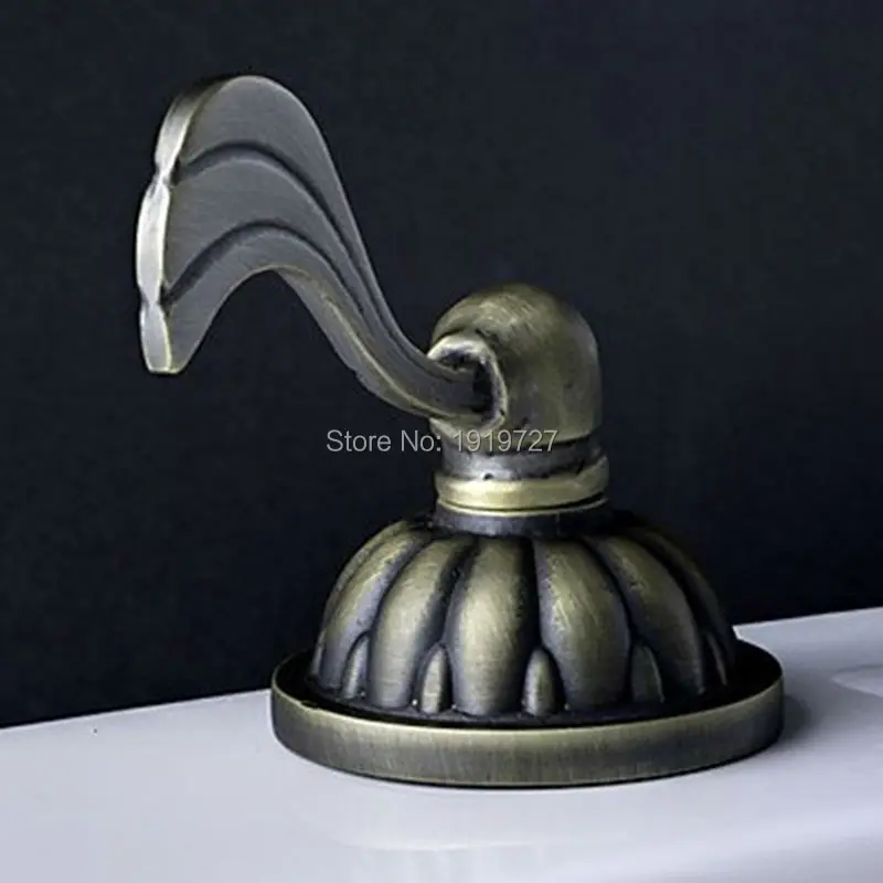 Античный смеситель для раковины из 3 частей без свинца уникальный дизайн двойная