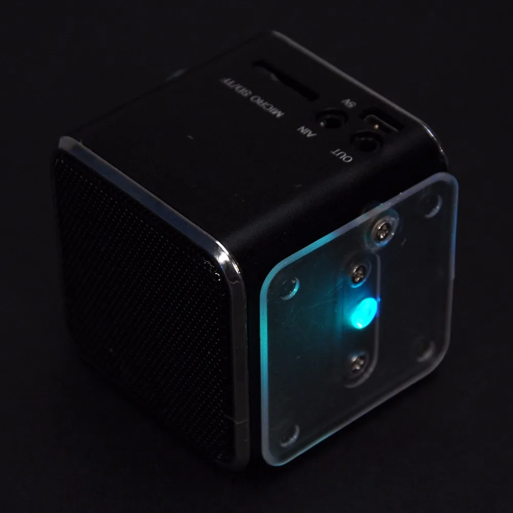 Портативная компактная USB Колонка kebiduPortable TD V26 из алюминиевого сплава звуковая