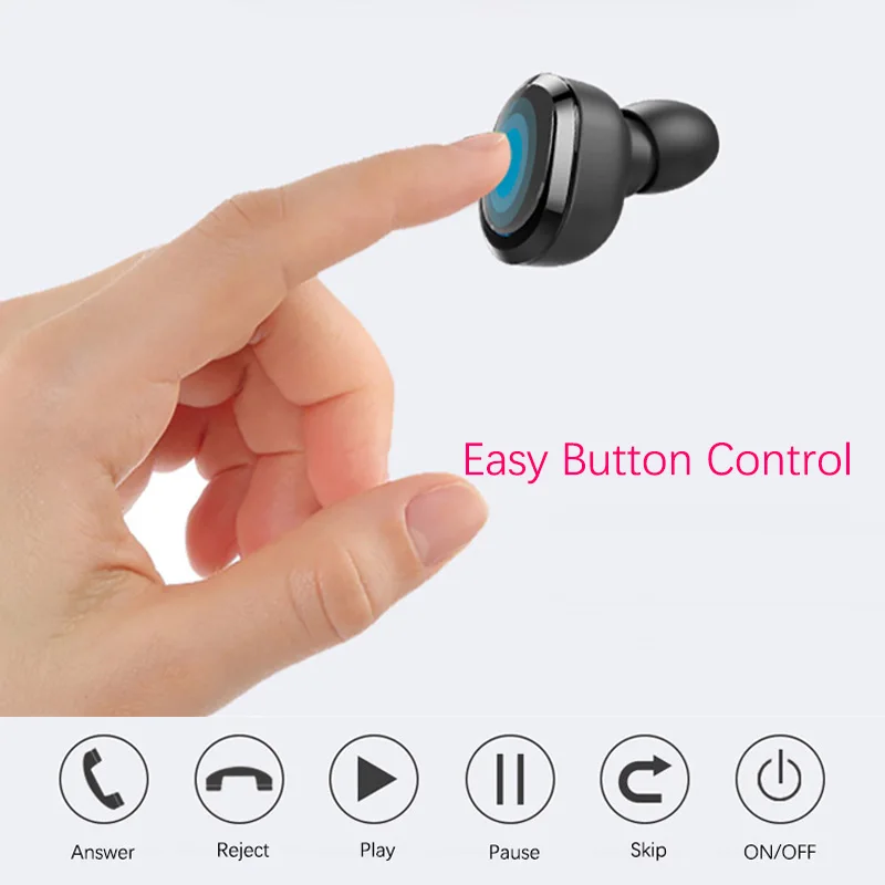 Беспроводные наушники Bluetooth деловые спортивные беспроводные игровые