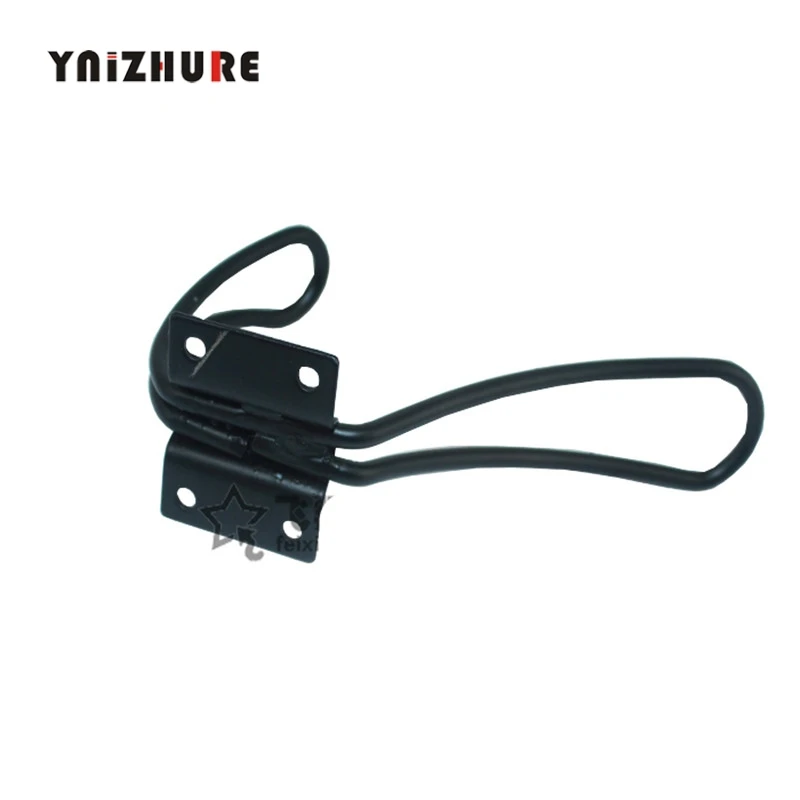 

10pcs122MM Furniture Hardware Antique Coat hook Metal Single Clothes classical Coat hook Wall hanging Black single hook