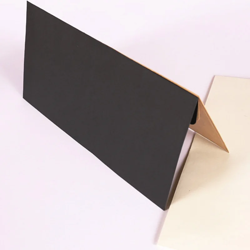 Винтажные конверты из черной и коричневой крафт-бумаги 12 шт./компл. | Канцтовары