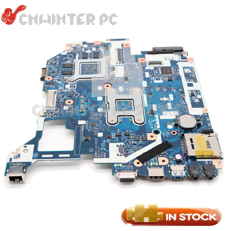 NOKOTION материнская плата для ноутбука ACER Aspire E1-571G V3-571G V3-571 материнская плата NBY1X11001 Q5WV1 LA-7912P GT630M DDR3