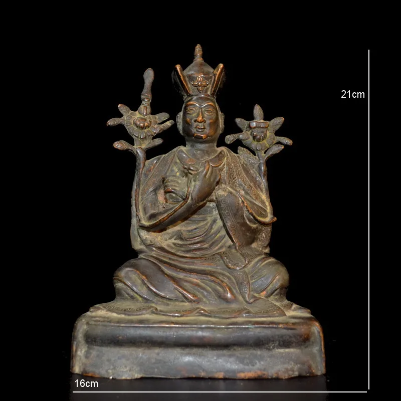 Karmapa Живой Будда Бадди Milarepa Millezhba непальская статуя старого Будды коллекция