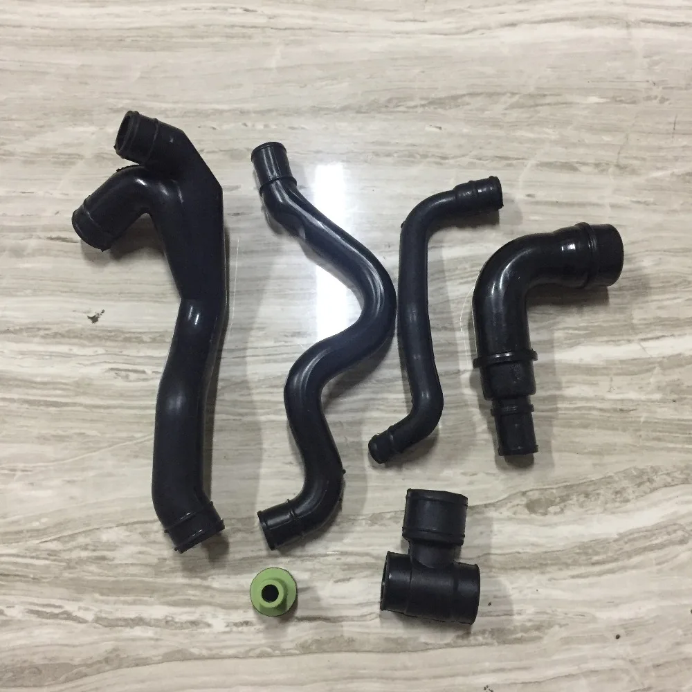 Воздухопроницаемый шланг для Картера (6 предметов) Audi A4 A6 Bora Golf Skoda Octavia Seat Leon 06A103213F