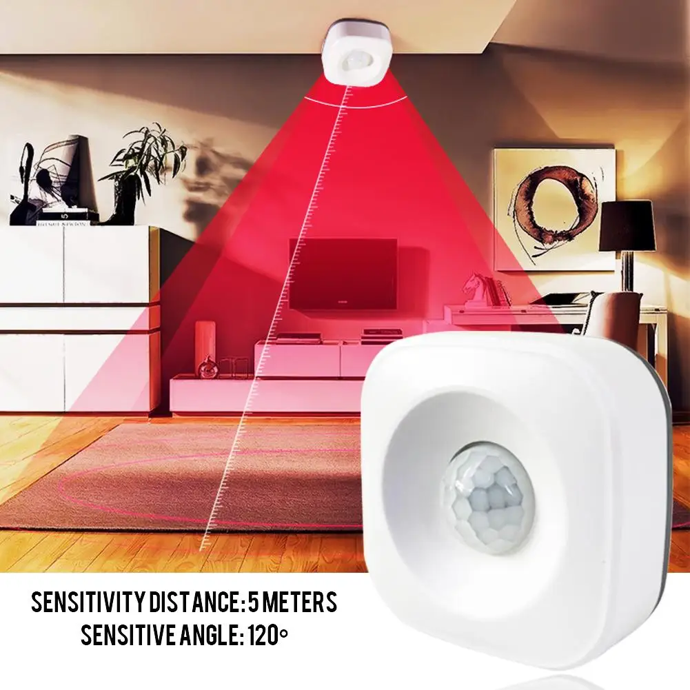 WIFI инфракрасный датчик человеческого тела беспроводной PIR движения Детектор