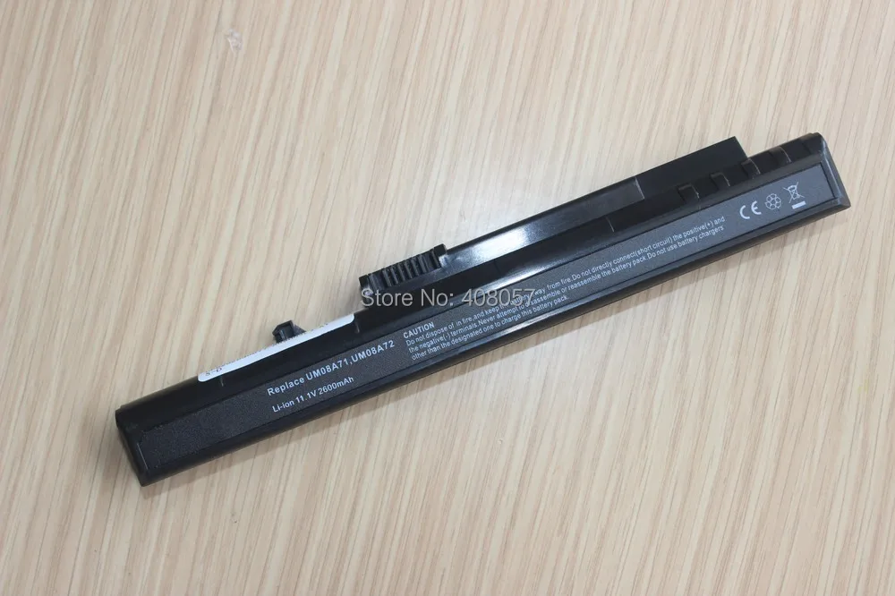 Аккумулятор для ноутбука ACER One a110 UM08A72 UM08A73 UM08A74 UM08A31 UM08A51 UM08A71 3 ячейки бесплатная