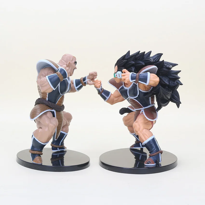 2 шт./лот аниме Dragon Ball Z фигурка, скульптура Жемчуг дракона супер сайян радитц № 21 наппа ПВХ фигурка модель игрушки