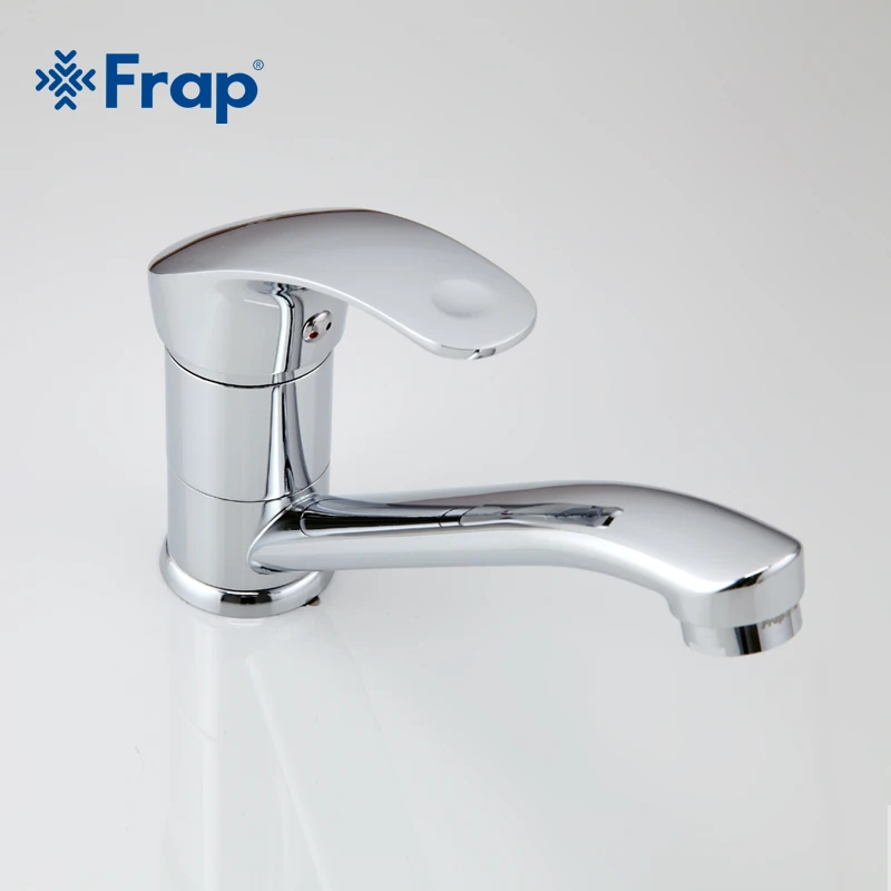 Смеситель для раковины Frap F4536 хромированный Поворот 360 градусов|deck mounted|sink faucetfaucet