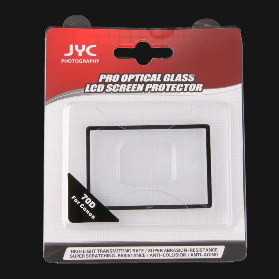 JYC ЖК экран Оптическое стекло протектор для CANON 70D|screen protector canon 70d|canon 70d screen protectorscreen