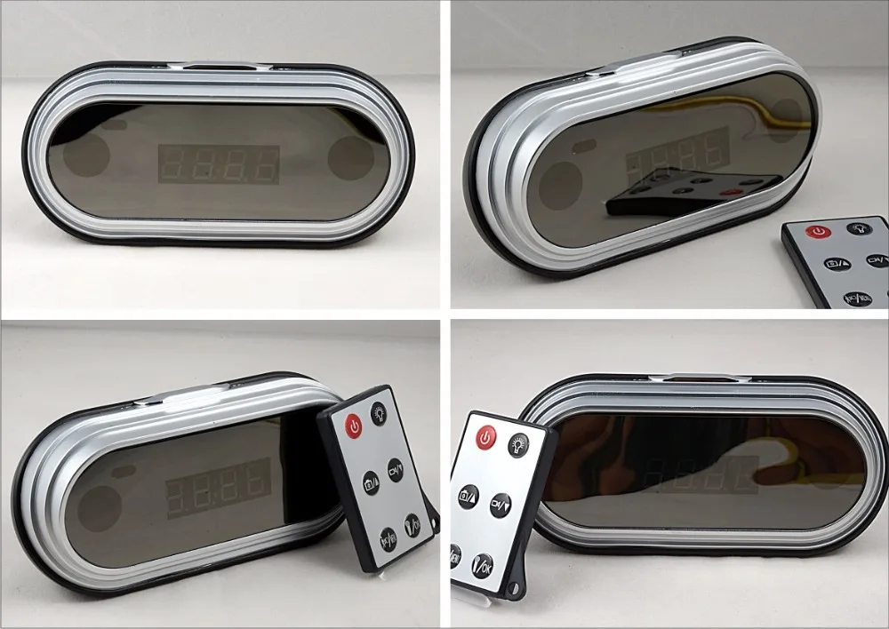 Мини камера домашние электронные часы беспроводной Дистанционное управление HD