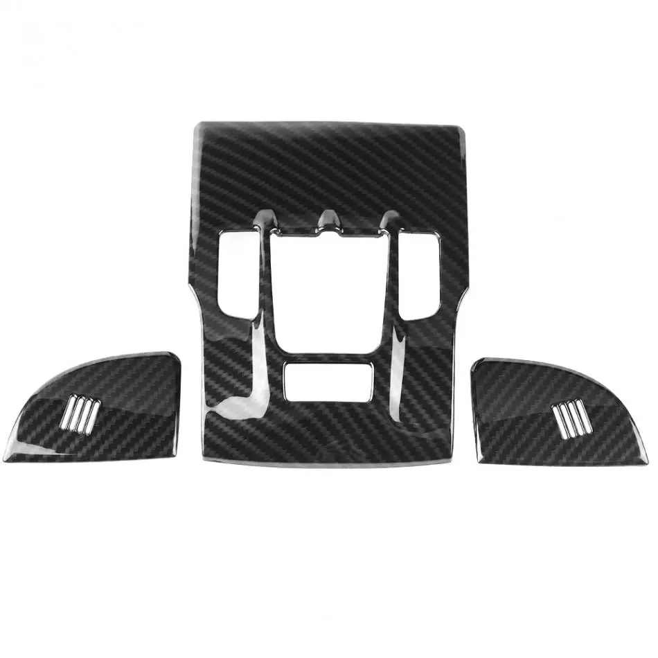 For Maserati Levante- 3Pcs Carbon Fiber Style Car Interior Front Reading Light Lamp Cover Trim Frame Stickers