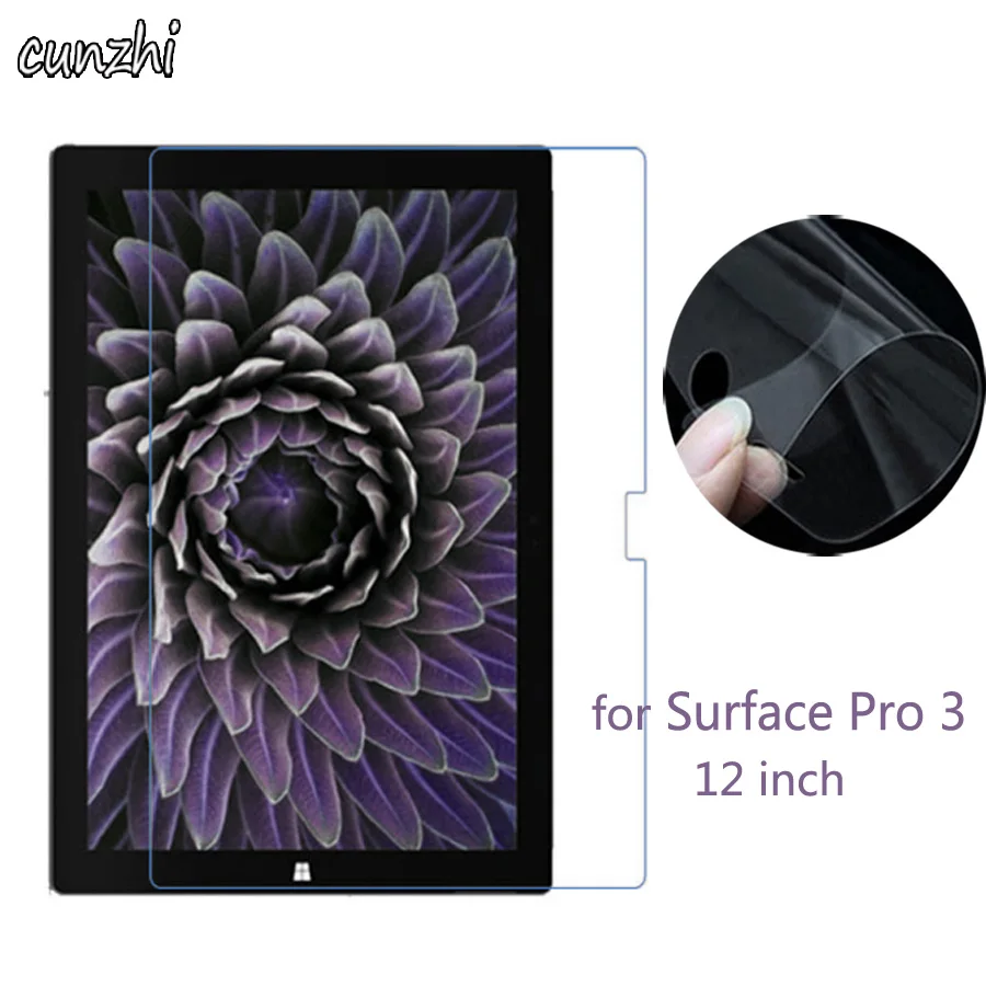 2 шт. прозрачные мягкие Ультратонкие защитные пленки для Microsoft Surface Pro 3 12 0