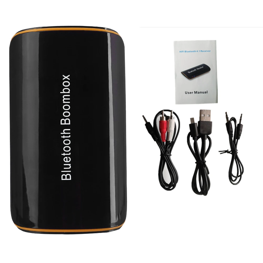 B2 Hifi беспроводной Bluetooth 4 1 ресивер Boombox 3 5 мм AUX стерео A2DP ключ Музыкальный адаптер