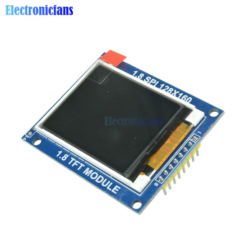 Мини 1,8 дюймовый серийный SPI TFT ЖК-модуль дисплей с адаптером PCB IC 128x160 точечная матрица 3,3 V 5V IO Inerface Cmmpatible 1602 5110