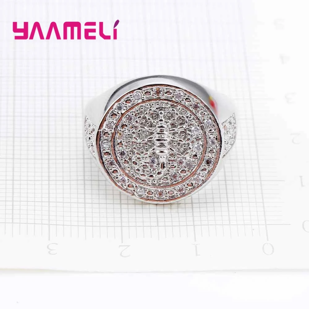 Женское кольцо из серебра 925 пробы с фианитом|ring sterling|ring 925wedding rings |