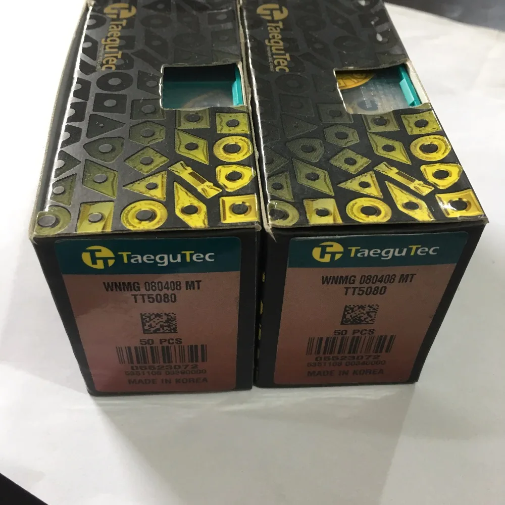 

WNMG080408-MT TT5080 100% Original TAEGUTEC carbide insert with the best quality 10pcs/lot free shipping